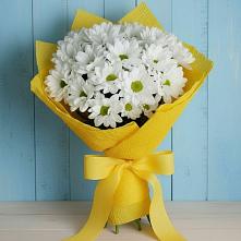 Букет цветов из:  Хризантемы #REPLACE_PRED# Водный