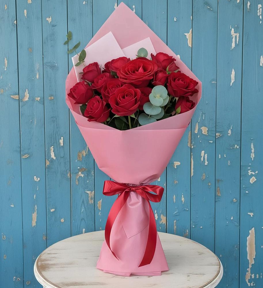 Букет цветов из: Розы в Водный