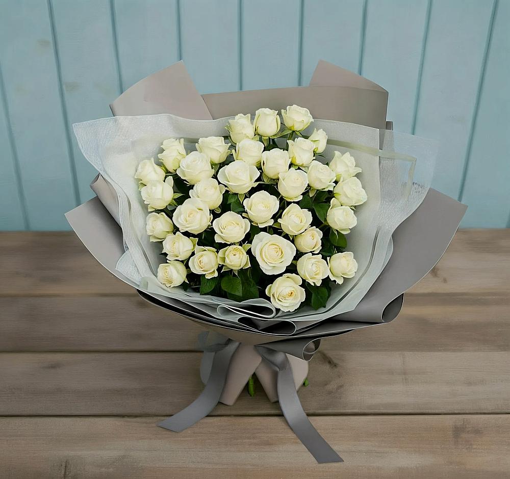 Букет Белоснежная нежность в Водный