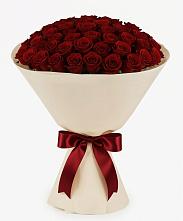 Букет 101 Бордовая роза Блэк Бакарра в Водный