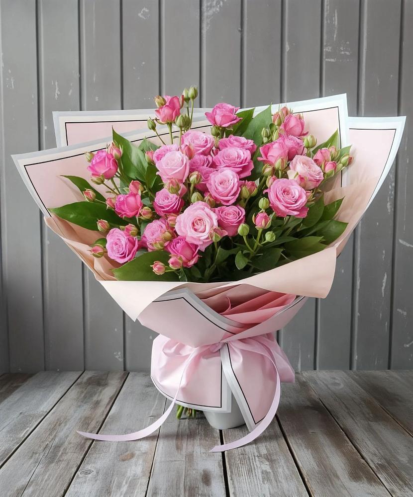 Букет Розовый кустик в Водный