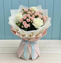 Букет цветов из:  Розы в Водный