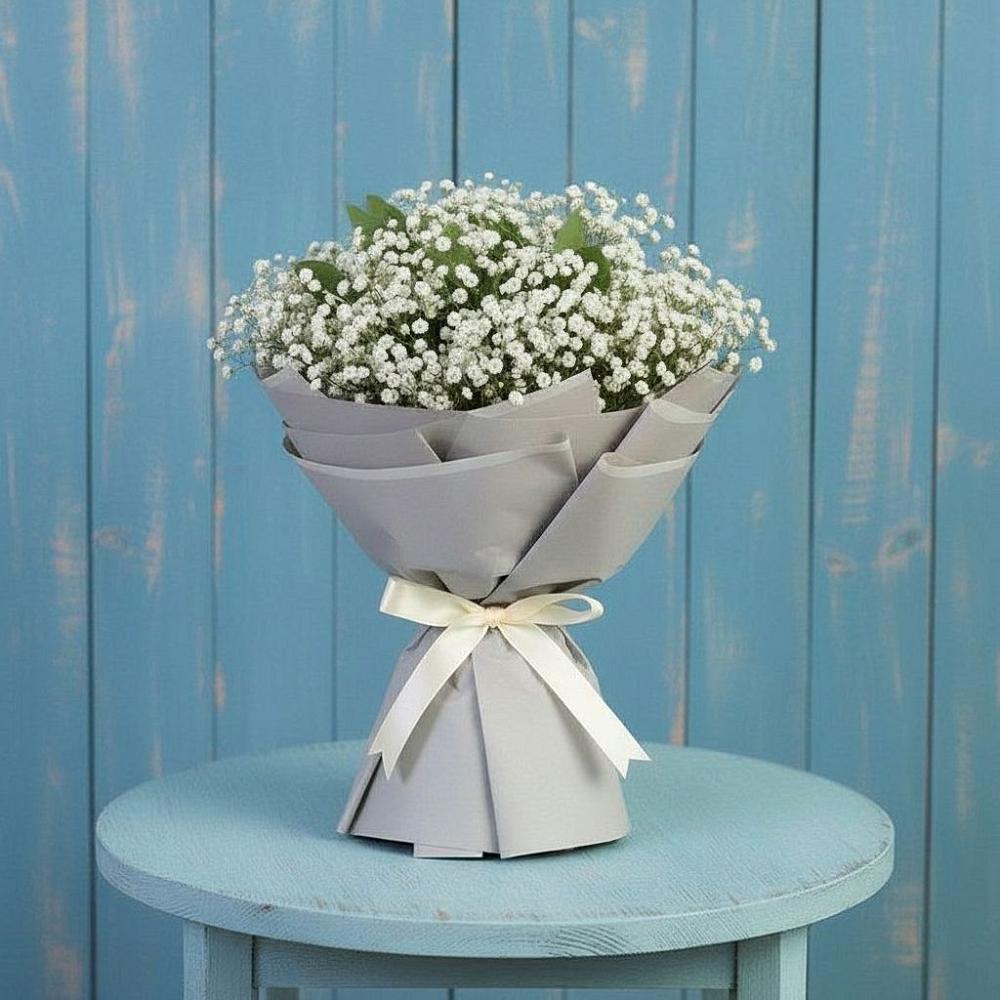 Букет цветов из: Гипсофила в Водный