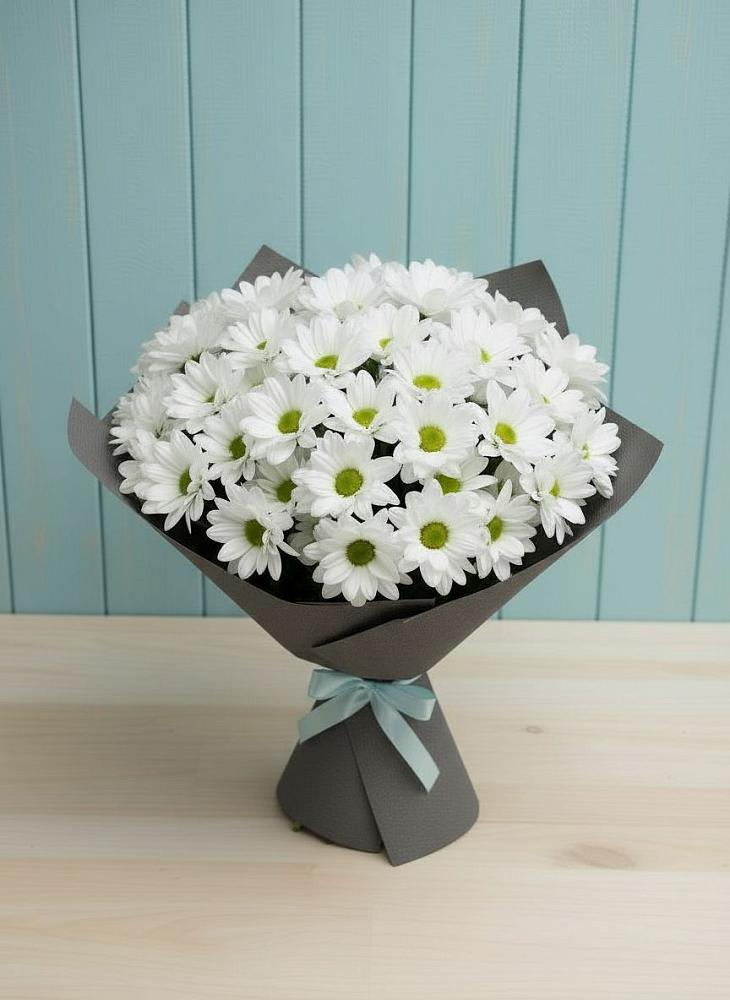 Букет цветов из: Хризантемы в Водный