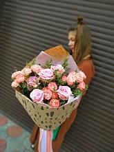 Букет цветов из:  Розы #REPLACE_PRED# Водный