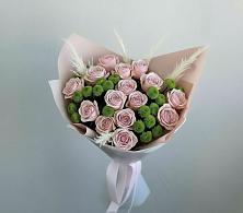 Букет цветов из:  Розы и Хризантемы в Водный