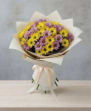 Букет цветов из:  Хризантемы в Водный