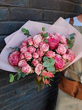 Букет цветов из:  Розы #REPLACE_PRED# Водный