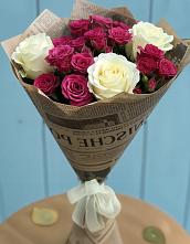 Букет цветов из:  Розы в Водный
