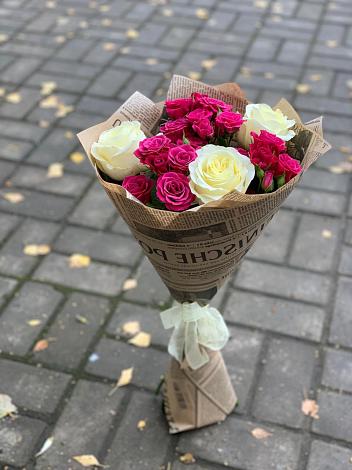 Букет цветов из: Розы в Водный