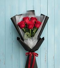 Букет цветов из:  Розы #REPLACE_PRED# Водный