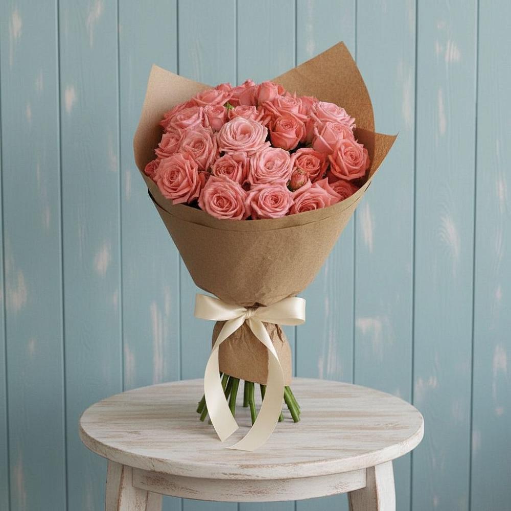 Букет цветов из: Розы в Водный