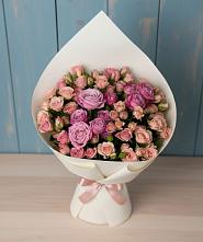 Букет цветов из:  Розы #REPLACE_PRED# Водный